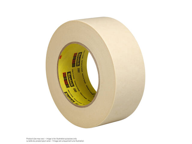 Afplaktape Scotch 202 25mmx50m crepe beige