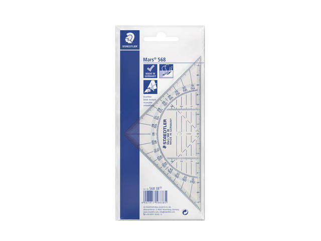 Geodriehoek Staedtler 568 160mm