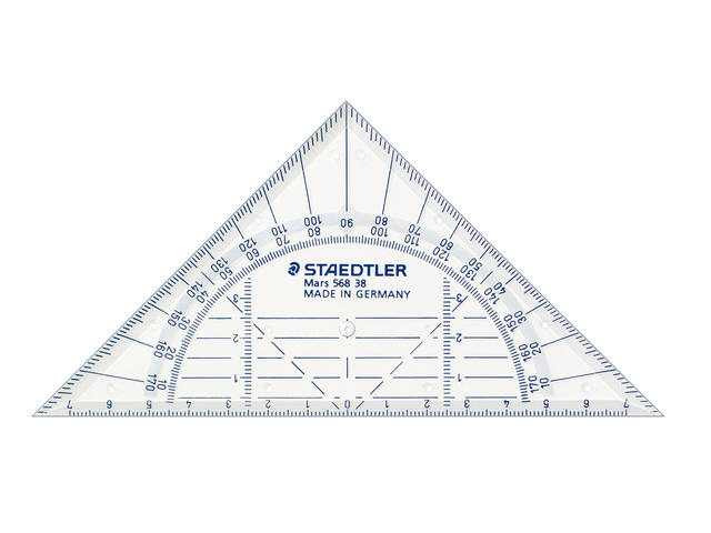 Geodriehoek Staedtler 568 160mm