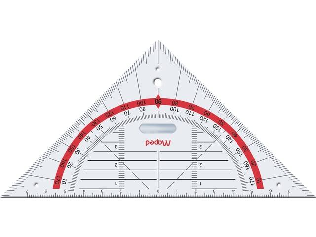 Geodriehoek Maped Technic 16cm