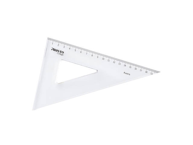 Driehoek Aristo 23620 200mm 60 graden kunststof