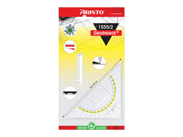 Geodriehoek Aristo 1552 160mm