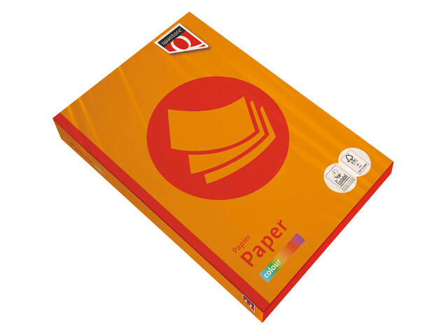 Kopieerpapier Quantore Colour A4 160gr oranje