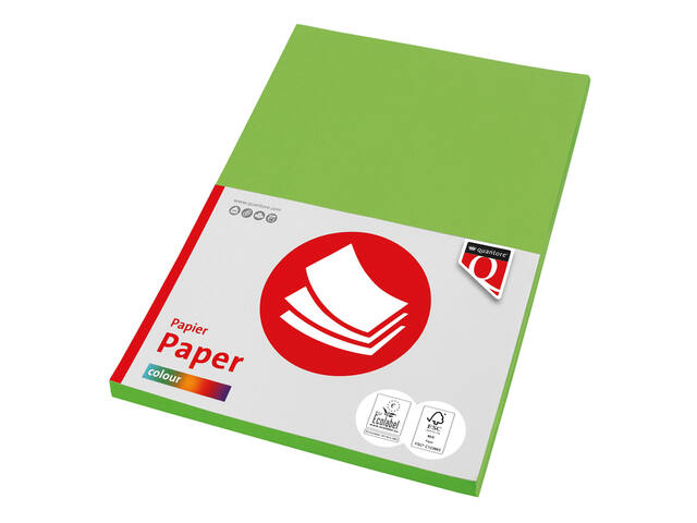 Kopieerpapier Quantore Col-100 A4 120gr helgroen