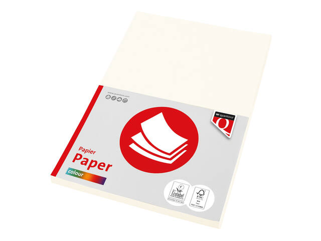 Kopieerpapier Quantore Col-100 A4 120gr roomwit