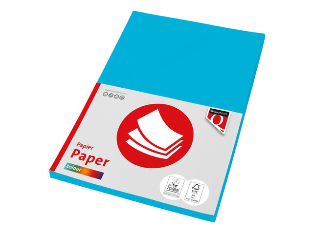 Kopieerpapier Quantore Col-100 A4 120gr azuurblauw