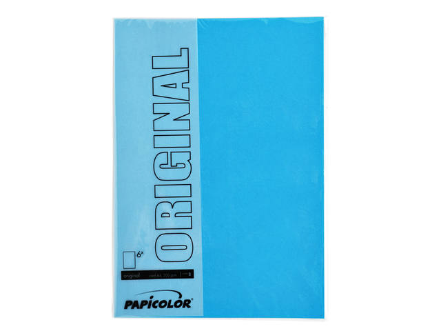 Kopieerpapier Papicolor A4 200gr hemelsblauw