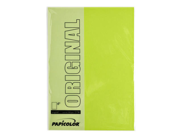 Kopieerpapier Papicolor A4 200gr appelgroen