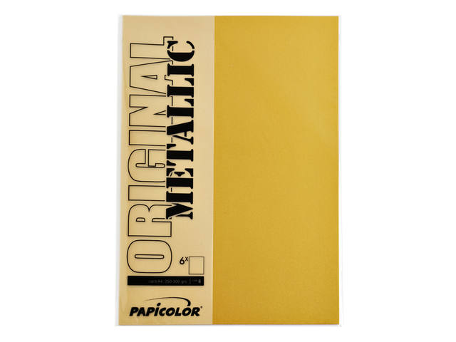 Kopieerpapier Papicolor A4 300gr goud