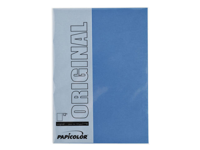 Kopieerpapier Papicolor A4 200gr royal blauw