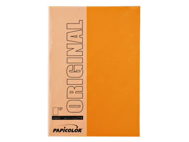 Kopieerpapier Papicolor A4 100gr oranje
