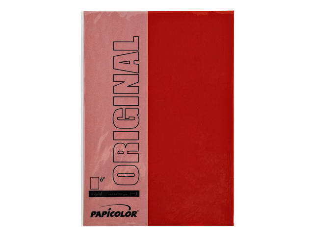 Kopieerpapier Papicolor A4 100gr rood