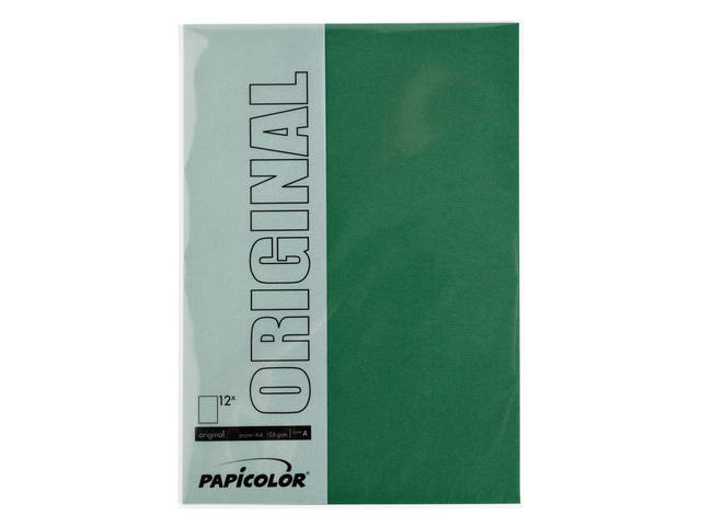 Kopieerpapier Papicolor A4 200gr dennengroen