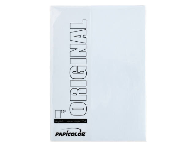 Kopieerpapier Papicolor A4 200gr babyblauw