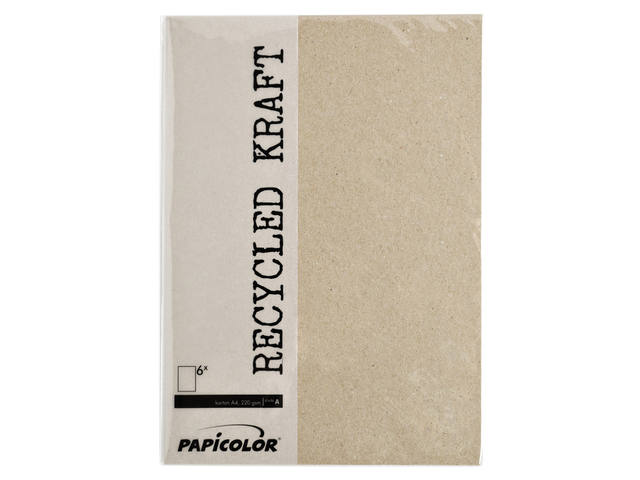 Kopieerpapier Papicolor A4 100gr kraft grijs