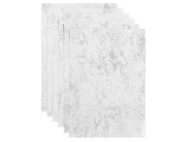 Kopieerpapier Papicolor A4 200gr marble grijs