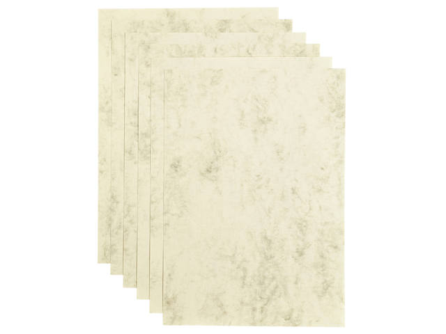 Kopieerpapier Papicolor A4 90gr marble ivoor