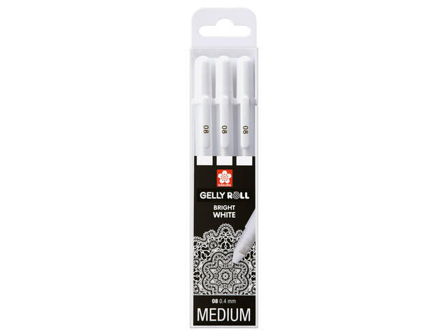Gelschrijver Sakura Gelly Roll Classic 08 3 stuks