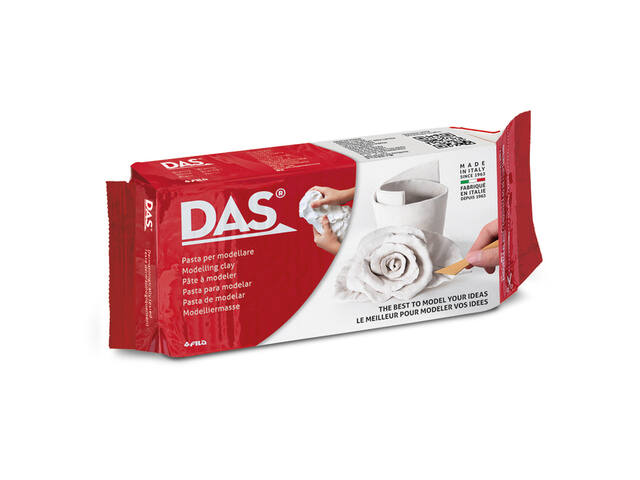 Boetseerklei DAS luchthardend 500 gram wit