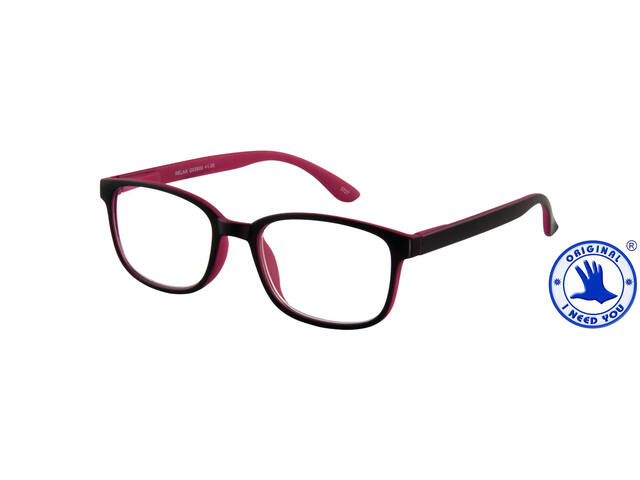 Leesbril I Need You +2.00dpt Relax rood-roze