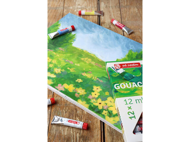 Gouache Talens Art Creation set 8 kleuren