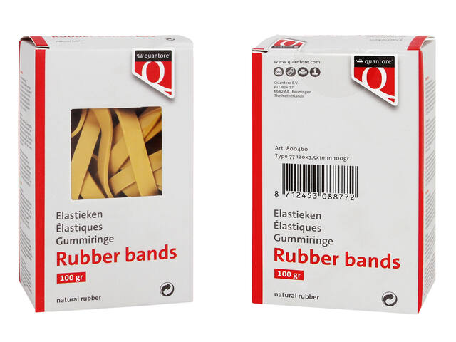 Elastiek Quantore 77 120x7.5x1mm 100gr