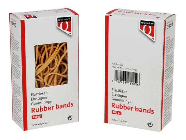 Elastiek Quantore 24 150x1.5x1mm 100gr