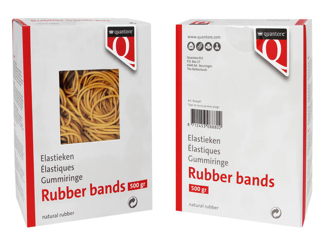 Elastiek Quantore 18 80x1.5x1mm 500gr