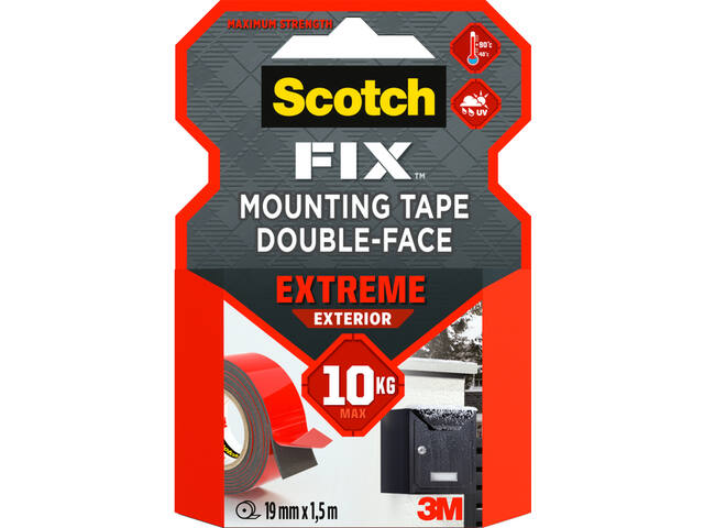 Plakband Scotch Extreme Exterior 19mm x 1.5m dz