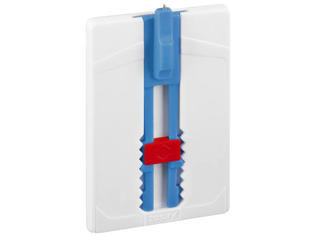 Klevende spijker tesa canvas behang 2kg wit