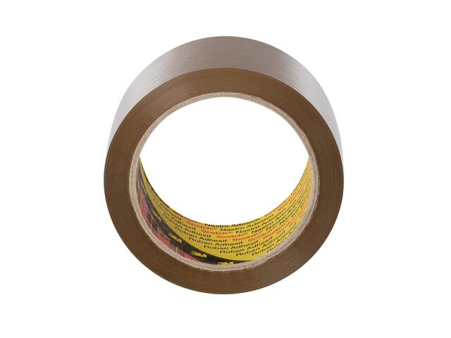 Verpakkingstape Scotch 371 50mmx66m bruin PP 6rol
