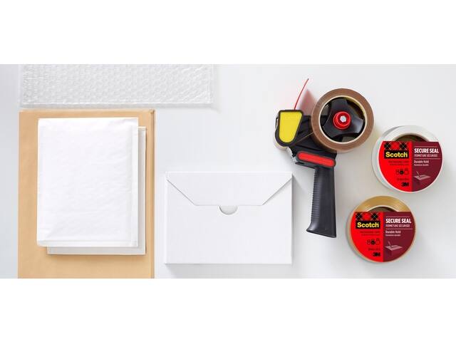 Verpakkingstape Scotch Secure Seal 50mmx50m tr