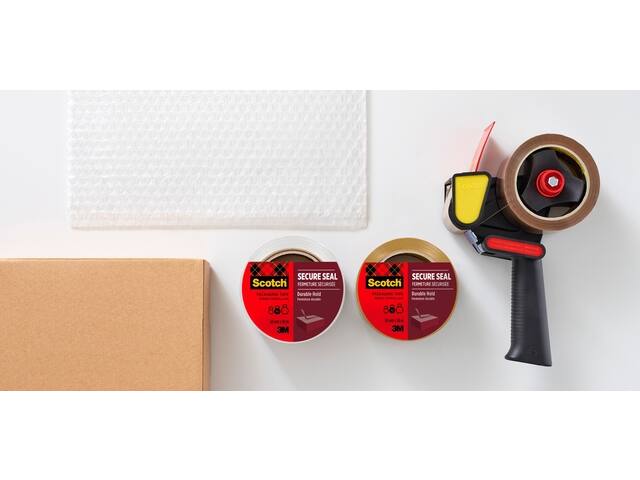 Verpakkingstape Scotch Secure Seal 50mmx50m tr