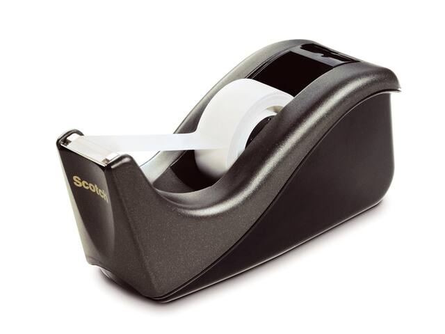 Plakbandhouder Scotch C60 zwart 1rol magic tape