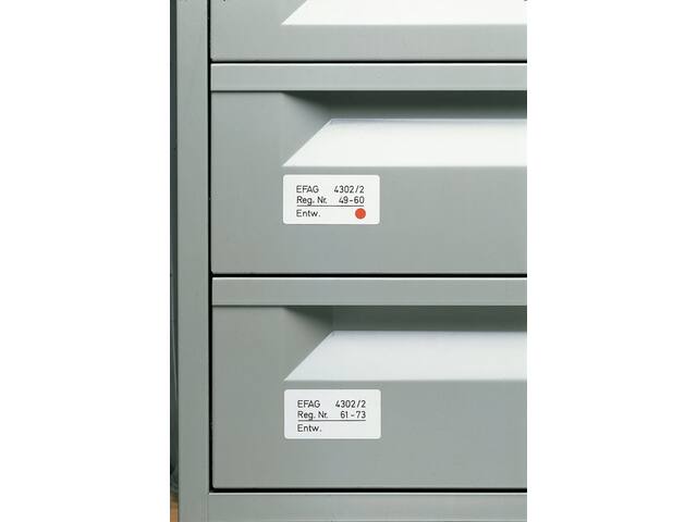 Etiket HERMA 10608 19x27mm verwijderbaar wit 720st