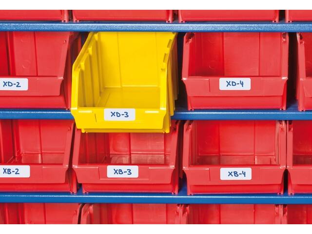 Etiket HERMA 10608 19x27mm verwijderbaar wit 720st