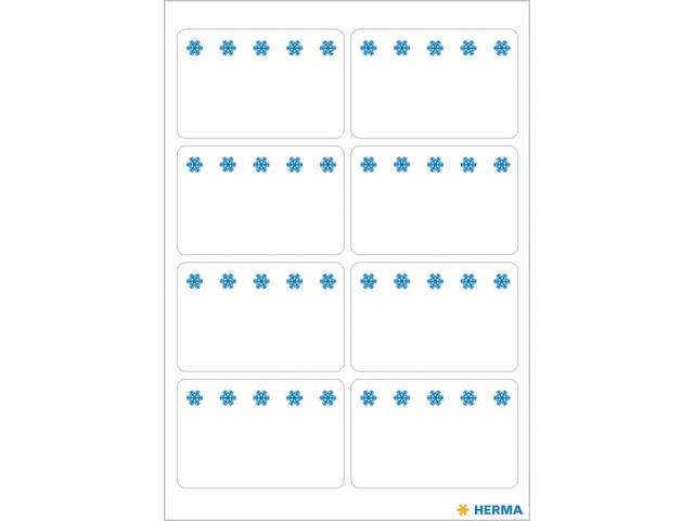 Etiket HERMA 3770 26x40mm diepvries wit 56st