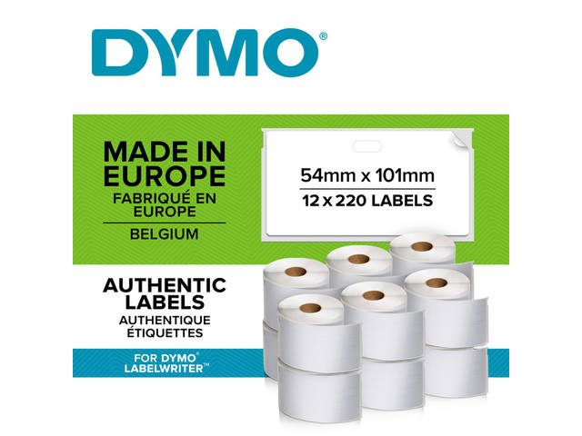 Etiket Dymo LabelWriter multif 32x57 12st wit