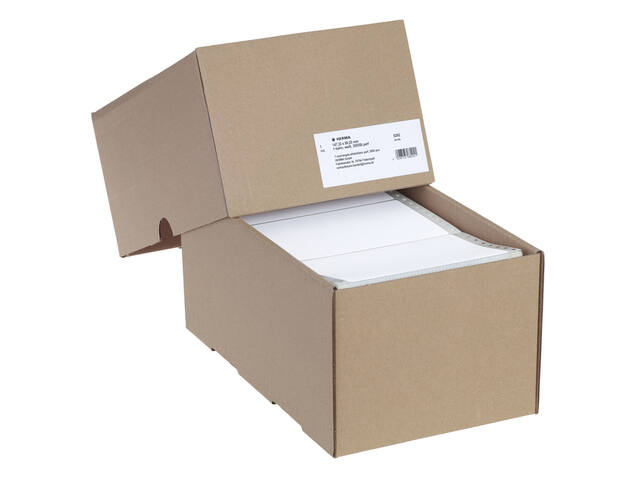 Etiket HERMA 8292 147.3x99.2mm 1-baans wit 3000st