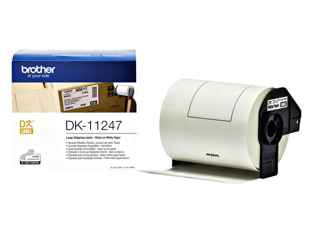 Etiket Brother DK11247 verzendlabel groot 103x164