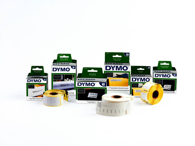 Labeltape Dymo LabelManager D1 12mm wit 10st