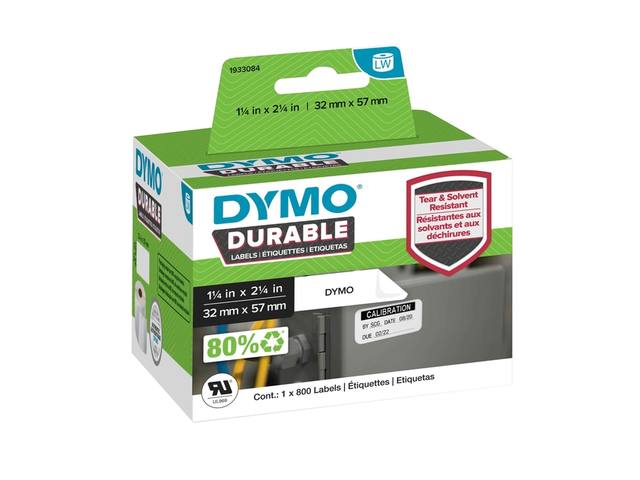 Etiket Dymo LabelWriter industrieel 32x57 wit