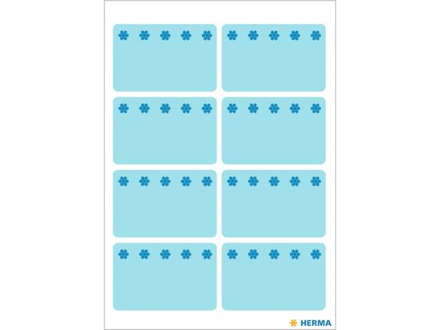 Etiket HERMA 3773 26x40mm diepvries blauw 48st