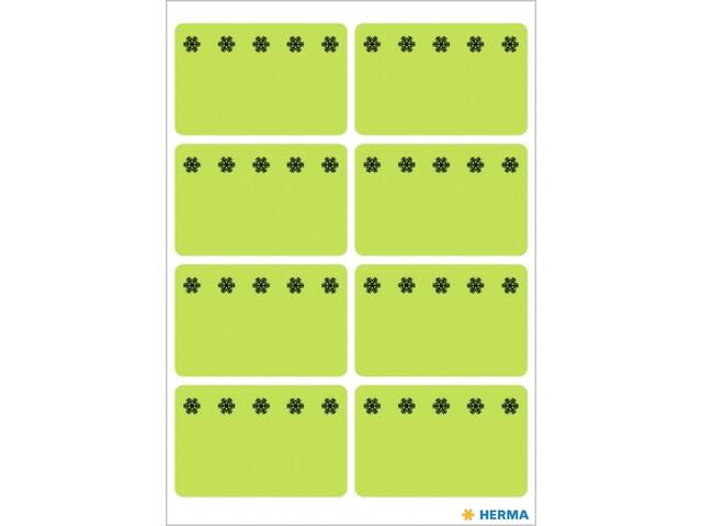 Etiket HERMA 3775 26x40mm diepvries groen 48st