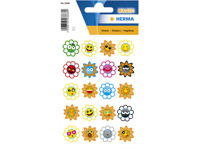 Etiket HERMA 3668 crazy zonnen puffy