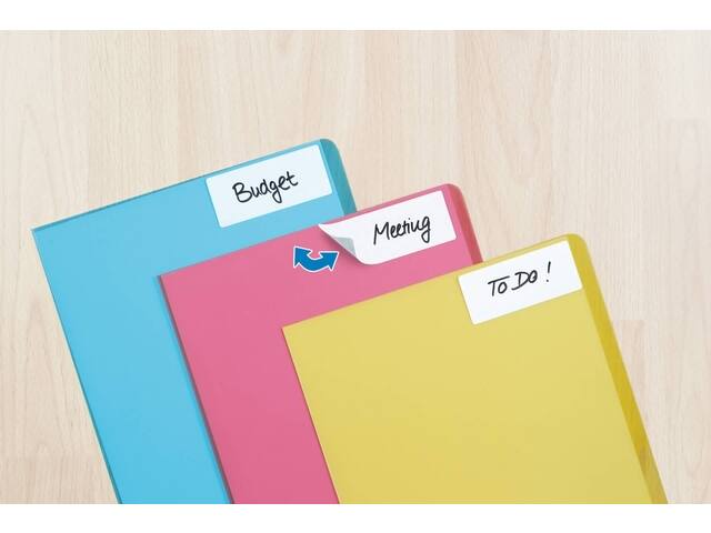Etiket HERMA 10618 52x82mm verwijderbaar wit 96st