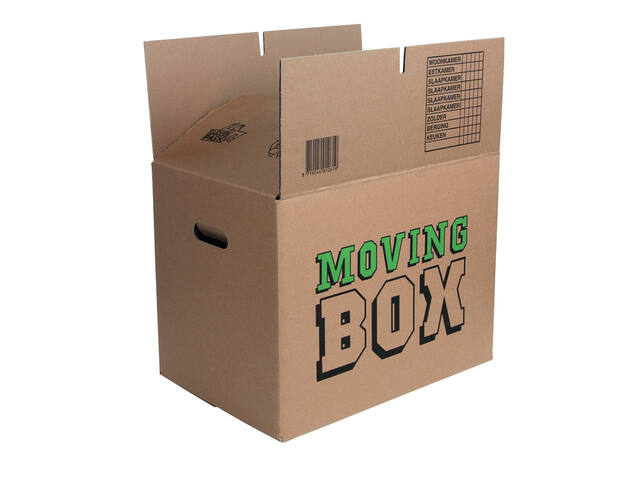 Verhuisdoos CleverPack bedrukt 480x320x360 5st