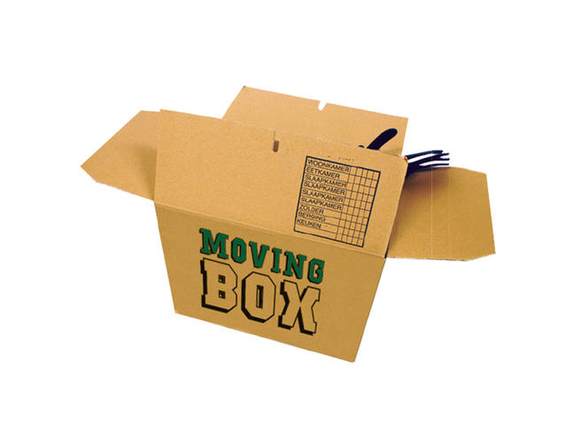 Verhuisdoos CleverPack bedrukt 480x320x360 25st