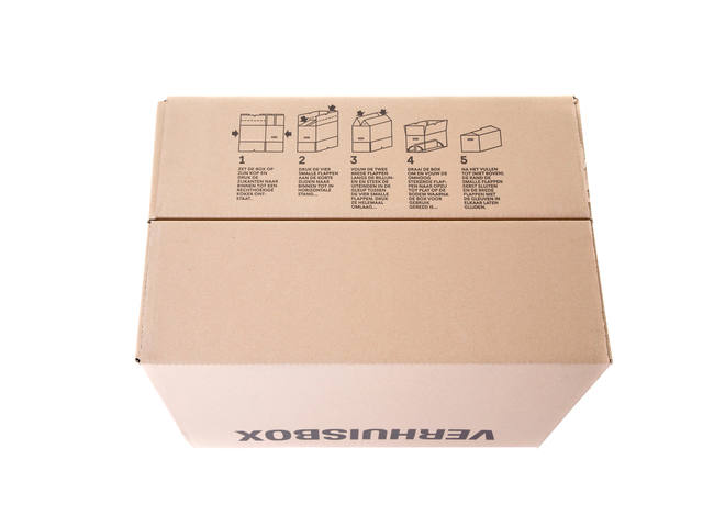 Verhuisdoos IEZZY 480x320x360mm bruin 3mm