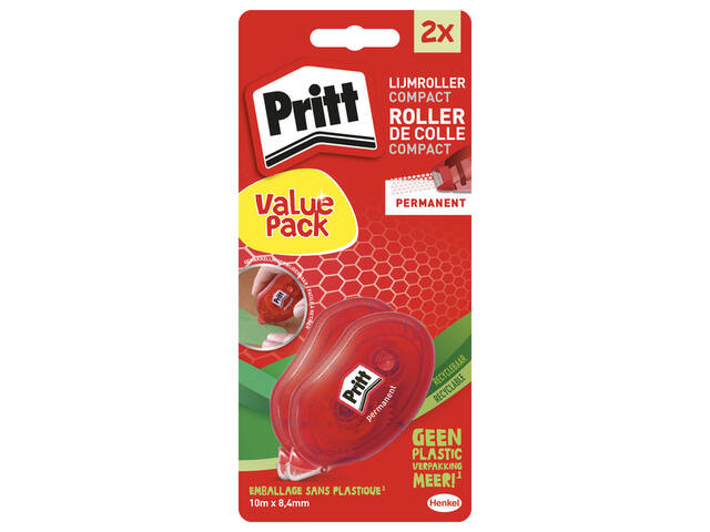 Lijmroller Pritt compact permanent duo